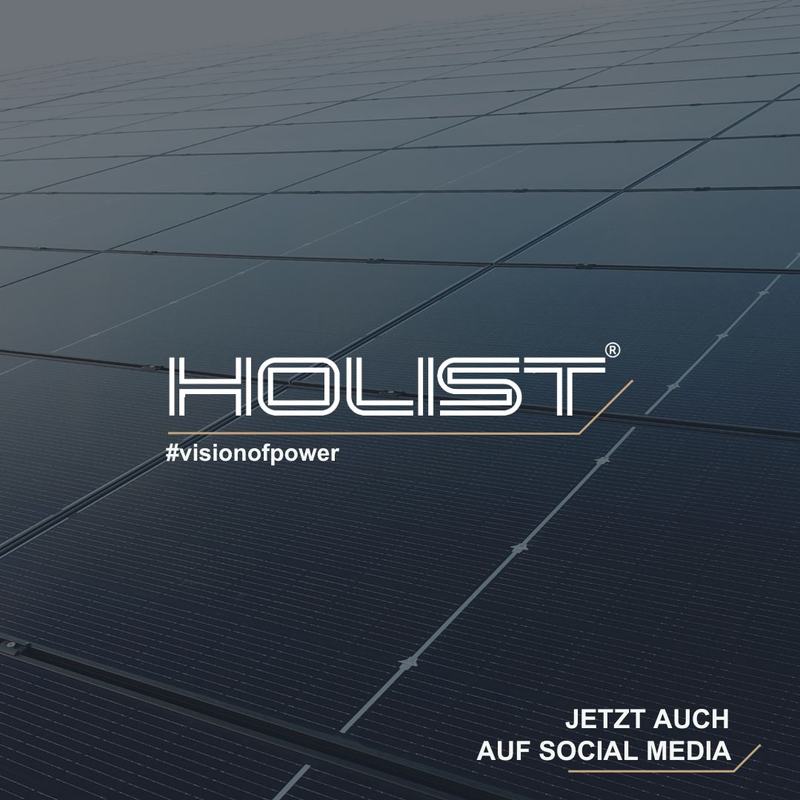 Beitrag für HOLIST: jetzt auch auf Social Media
