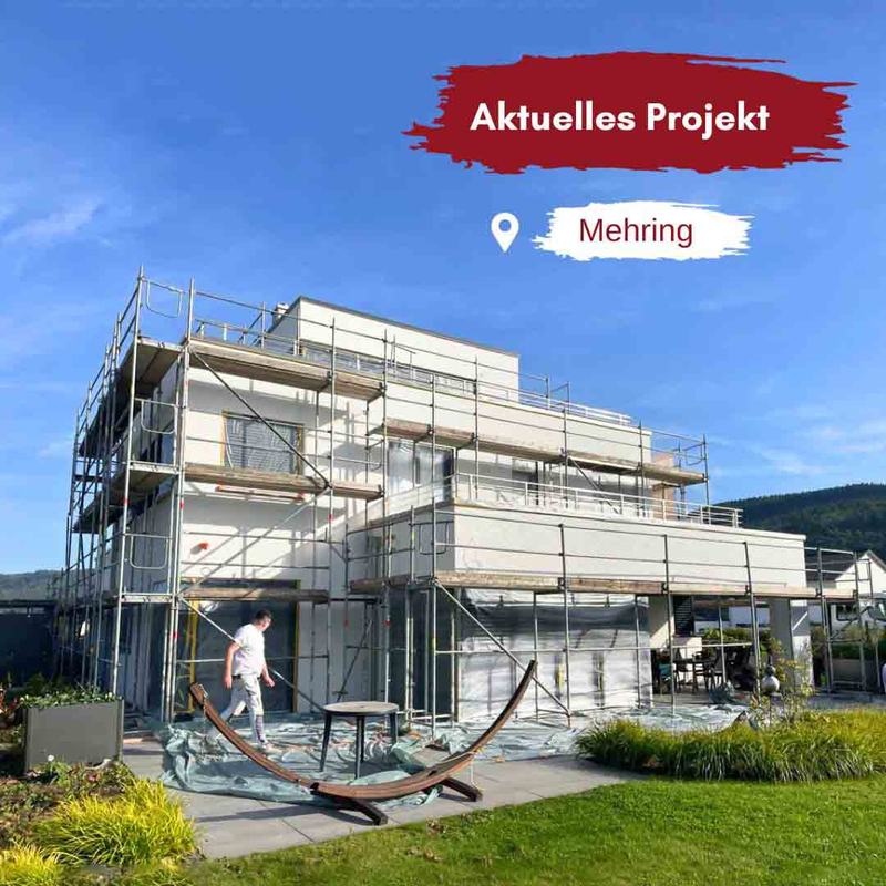Beitrag für die Ralf Weber GmbH: aktuelles Projekt in Mehring